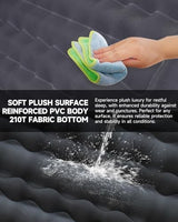 Umbrauto Inflatable Car Mattress Bed: SUV Camping Air Mattress for Truck Backseat with Pump & Pillows, Blow Up Car Sleeping Mattress for Van Back Seat