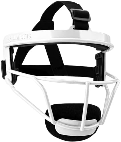 Dinictis Softball Face Mask, Lightweight, Comfortable, with Wide Field Vision, Durable and Safe Face Guards, Premium Protective Softball Fielder's Mask