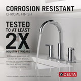 Delta 35749LF Nicoli Bathroom Faucet, Chrome
