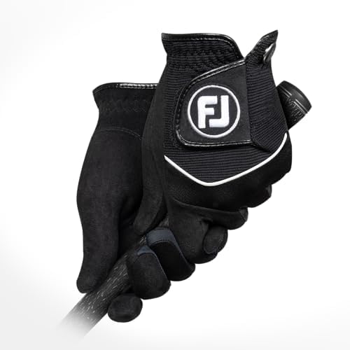 FootJoy Men's RainGrip Golf Glove, Pair
