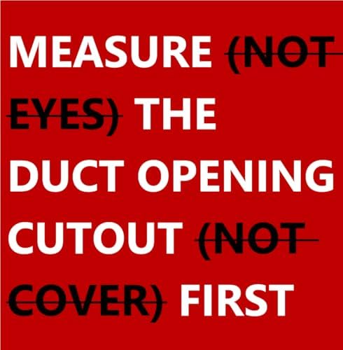 Quiet Register Booster Fan Fits 4" x 10" (Duct Opening Cutout), 10-Speed Smart Heating Cooling AC Vent Booster Fan w/Remote Control & Thermostat Control (Vertical Grille - Bronze) - Corded
