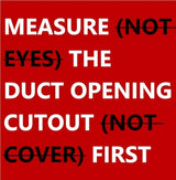 Quiet Register Booster Fan Fits 4" x 10" (Duct Opening Cutout), 10-Speed Smart Heating Cooling AC Vent Booster Fan w/Remote Control & Thermostat Control (Vertical Grille - Bronze) - Corded