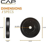 CAP Barbell Rubber Olympic Bumper Plate | Multiple Options/Colors