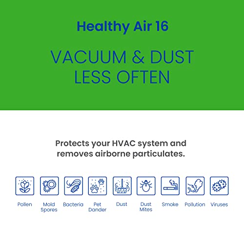 AprilAire 216 Replacement Filter for AprilAire Whole House Air Purifiers - MERV 16, Allergy, Asthma, & Virus, 20x25x4 Air Filter (Pack of 1)