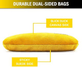 Dual Sided Corn Hole Bags Professional Cornhole Bags Set of 8 Regulation Corn Hole Bean Bags Slick and Stick