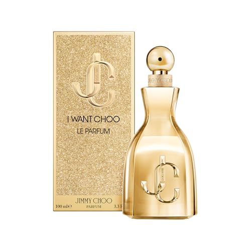JIMMY CHOO - I Want Choo Le Parfum - Women's Perfume - Floral & Woody - With notes of Pear, Patchouli & Sandalwood - 3.3 Fl Oz