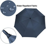 G4Free 47/54/62/68 Inch Automatic Open Golf Umbrella Oversize Extra Large Double Canopy Vented Windproof Waterproof Stick Umbrellas