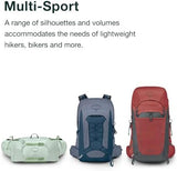 Osprey Tempest 22L Women's Lightweight Hiking Backpack with Hipbelt, Frosty Mint Green/Botanica