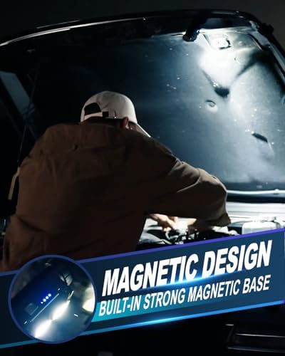 Headlamp Rechargeable 2PCS, Light Bright LED Rechargeable Headlight with White Light, Waterproof Head Lamp with Headband for Outdoor Camping, Hiking, Camping Essentials, Working(Black)