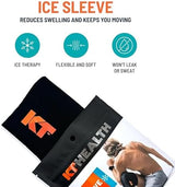 KT Health, Size XL/2XL, Ice Sleeve and Universal Bag, Direct 360 Degree Cooling and Compression