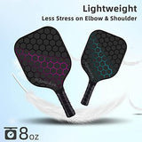 Pickleball-Paddles-Set of 4 or 2 Rackets by JoncAye, USAPA Approved Pickle-Ball Equipment with Balls, Bag, Accessories, Fiberglass Graphite Pickleball Racquet Set for Men, Women, Kids, Adults