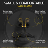Rhinomed Turbine Nasal Dilator for Athletic Breathing - Large 3pk - Improves Airflow During Exercise - Nasal Dilators for Exercise - Internal Nasal Dilator - Lightweight