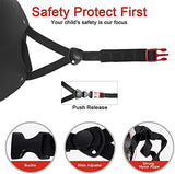 Kids Bike Helmet Ventilation & Adjustable Toddler Helmet for Ages 2-14 Kids Boys Girls Multi-Sport Helmet for Skateboard Roller Skateing Bicycle Scooter blance Bike