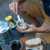 Opinel No. 12 Stainless Steel Pocket Knife, Beechwood Handle