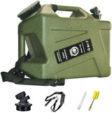 5 Gallon Water Jug with Spigot, BPA Free Leak-Proof Camping Water Container, Portable Emergency Water Storage for Outdoor Hiking, Camping, Home Use, Camping Essentials