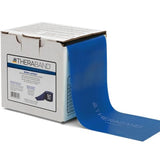 THERABAND Resistance Band 25 Yard Roll, Extra Heavy Blue Non-Latex Professional Elastic Bands For Upper & Lower Body Exercise, Physical Therapy, Pilates, Rehab, Dispenser Box, Level 5
