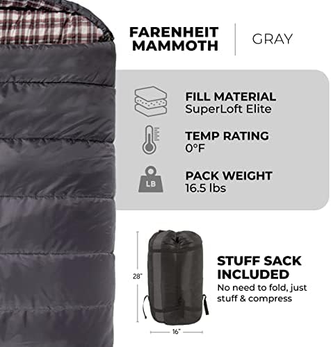 TETON Sports Sleeping-Bags Mammoth