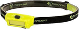 Streamlight 61700 Bandit 180-Lumen USB Rechargeable LED Headlamp with Elastic Head Strap, Clip, and USB Cable, Yellow