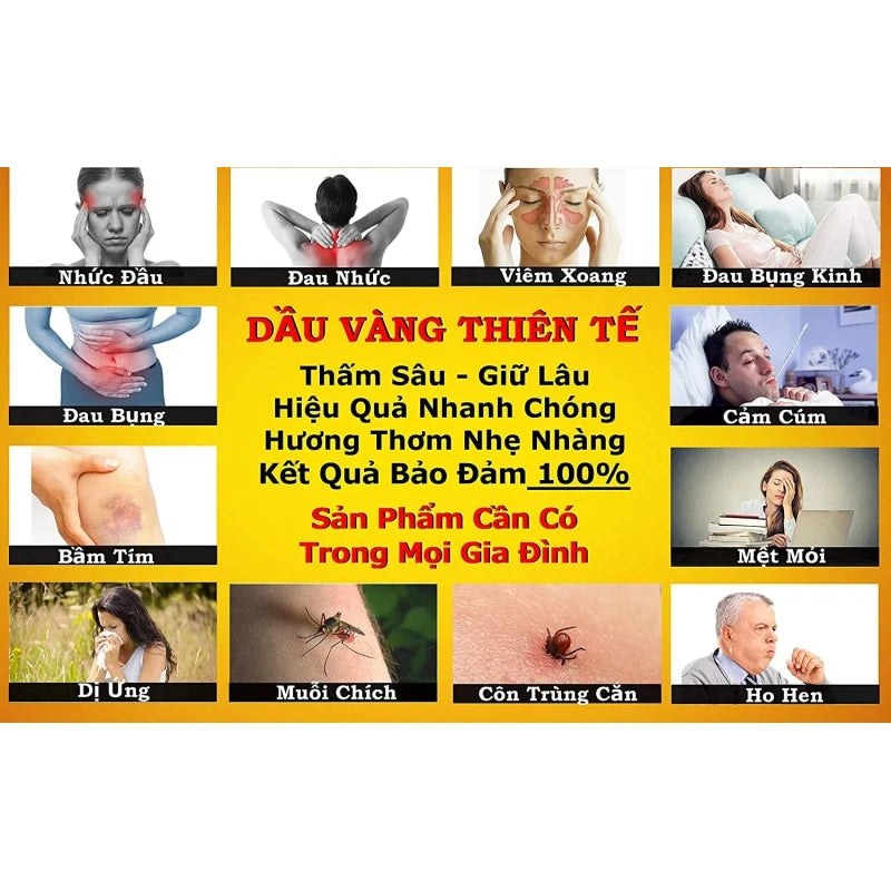 king's Golden Oil King’s Golden Oils with 24k gold - Dau vang Thien Tue- 15ml bottle