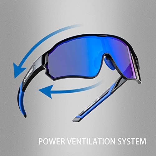 ROCKBROS Polarized Sunglasses UV Protection for Women Men Cycling Sunglasses