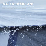 EVER ADVANCED 10 Person Camping Blackout Tent, Multi Room Tent for Family, Large Tents with Rainfly and Carry Bag, 2 Doors, Water-Resistant, 14ft x 10ft x 84in