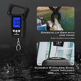 KastKing Fish Scale, WideView Floating Waterproof Digital Scale, 2.5” Large LCD Display, 110lb Capacity, Multi-Mode Pound/Ounces & Kilograms, Stores up to 9 Weights, Fishing Gifts for Men
