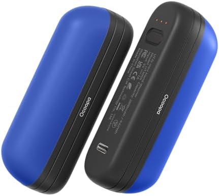 OCOOPA 2 in 1 Magnetic Rechargeable Hand Warmers, UT2s Mini Electric Handwarmers 2 Pack, Split USB-C, Reusable Portable Pocket Heater, Raynauds, Golf, Christmas, Tech Gifts for Women Men