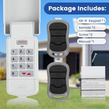 for Genie Garage Door Opener Keypad&Remote,Compatible with All Genie/Overhead Garage Door Openers, for Model GK-R 37332R OKP-BX GK-BX GWKP, GWK-IC, ACSDG, ACSDA1, ACSD1G, B8QACSDA, B8QACSDA1