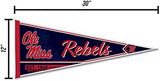 Rico Industries NCAA Classic 12" x 30" Felt Wall Décor Pennant - Great for Home/Bed Room/Man Cave Décor