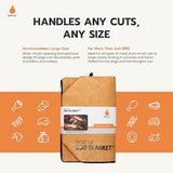 Rest EZ BBQ Blanket® - Insulated Meat Resting Bag for Moisture Retention and Tender BBQ - Heavy-Duty with Wide Mouth Design for Briskets, Pork Shoulders, Steaks