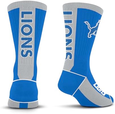 For Bare Feet Unisex Kid's NFL MVP Crew Sock Youth