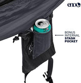 ENO SingleNest Hammock - Lightweight, 1 Person Portable Hammock - for Camping, Hiking, Backpacking, Travel, a Festival, or The Beach - Black/Charcoal