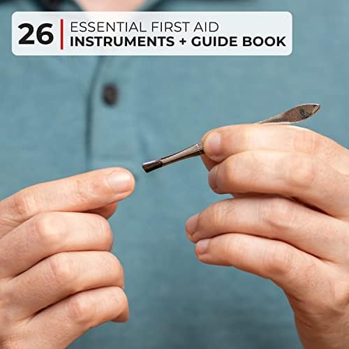 First Aid Kit – 291 Pieces of First Aid Supplies | Hospital Grade Medical Supplies for Emergency and Survival Situations | Ideal for Car, Trucks, Camping, Hiking, Travel, Office, Sports, Pets, Hunting, Home