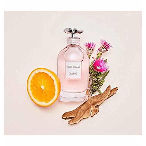 Coach Dreams Eau de Parfum - Long Lasting Fragrance with notes of Juicy Pear, Gardenia & Joshua Tree - Floral & Woody - 3.0 fl. oz.