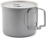 TOAKS LIGHT Titanium 550ml Pot (Ultralight Version)