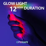 48 Ultra Bright Large Glow Sticks with 48 Black PE String, Multi Use Colourful 6 Inch Glowsticks for Parties, Camping, Emergency Glow Sticks For Blackout, Long-lasting Lighting Waterproof and