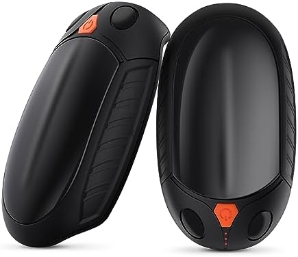 Classic Hand Warmers Rechargeable 2 Pack, AI Temperature Control Pocket Size Electric Handwarmers, Quick Charge Portable Hand Warmer Great Gift for Christmas Outdoors, Hunting, Golf, Camping