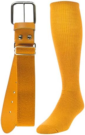TCK Baseball or Softball Sock/Belt Combo- Youth & Adult Sizes for Boys and Girls Men and Women