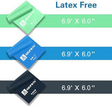 Resistance Bands,Professional Long Non-Latex Elastic Stretch Bands,Exercise Bands for Physical Therapy, Yoga, Pilates, Rehab, at-Home or The Gym Workouts, Strength Training