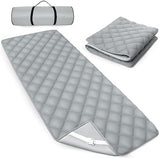 Quilted Foam Mattress Topper Pad, Non-Slip Super Soft Comfortable 75"x30", Cool Sleeping Pad for Camp Cot/RV Bunk/Narrow Twin Beds