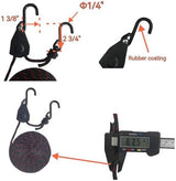 2 Pairs Heavy Duty Kayak Rack-Includes 4 Pcs Ratchet Tie-Mount on Car Roof Top Crossbar-Easy to Carry Kayak Canoe Boat Surf Ski (J-Bar Rack)