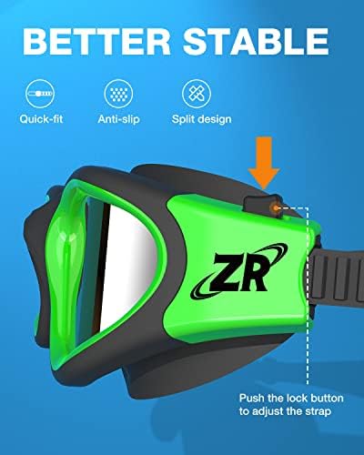 ZIONOR G1 Polarized Swimming Goggles for Unisex Adult Women Anti Fog 100% Anti UV Diving Goggles