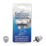 EasiBleed, Self-Drilling Radiator Bleed Draining Valves, Pack of 2