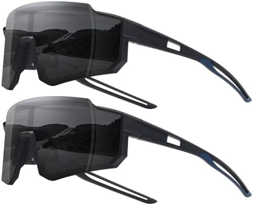 STORYCOAST Polarized Sports Sunglasses for Men Women,Driving Fishing Cycling Mountain Bike Sunglasses UV400 Protection