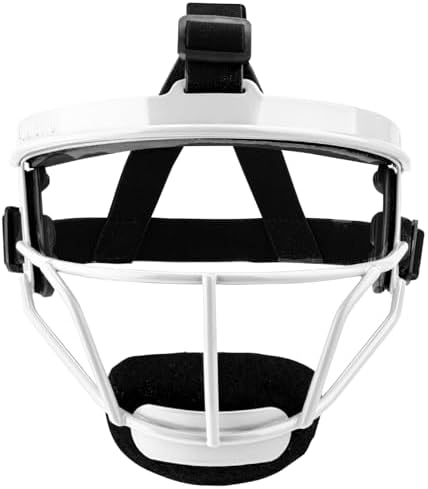 Dinictis Softball Face Mask, Lightweight, Comfortable, with Wide Field Vision, Durable and Safe Face Guards, Premium Protective Softball Fielder's Mask