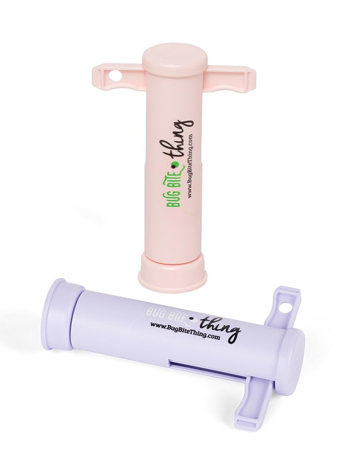 Bug Bite Thing Suction Tool 2-Pack Lovebug Combo - 1 Pink/1 Lavender