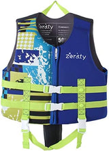 Zeraty Toddler Swim Vest Neoprene Kids Float Jacket Swimming Aid for Children Girls and Boys 20-30-40-50-60-70-80Lbs with Dual Adjustable Safety Straps