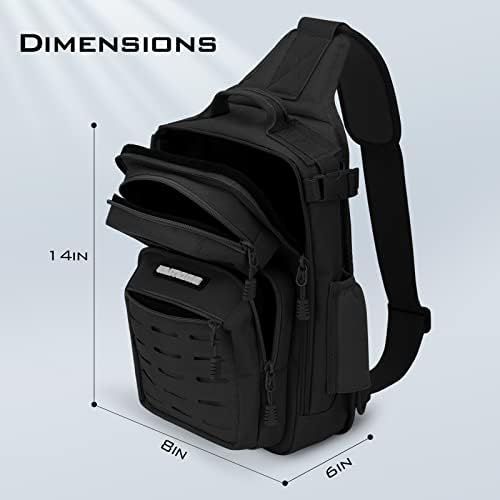 KastKing BlowBak Tactical Fishing Sling Tackle Bag - Lightweight Fishing Backpack - Storage for Gear and Equipment - Gift for Men