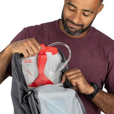 Osprey Talon 26L Men's Lightweight Hiking Backpack with Hipbelt, Phantom Grey/Dark Charcoal