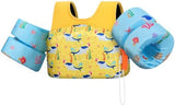 HeySplash Swim Vest for Kids, Toddler Pool Floaties Fit 20-50/70 Lbs, Children Swimming Vest with Adjustable Strap, Swim Jacket Water Wing Arm Float, Puddle Sea Beach Boat Jumper Boy Girl Baby